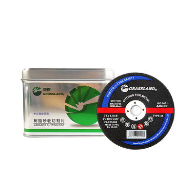 Disco de moedura de aço inoxidável da polegada 75x1.6x10mm da pastagem 3