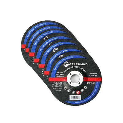 4 roda de moedura flexível inoxidável de aço suave da polegada 100mm