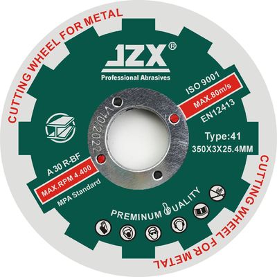 355mm discos de corte de aço inoxidável finos de 14 polegadas