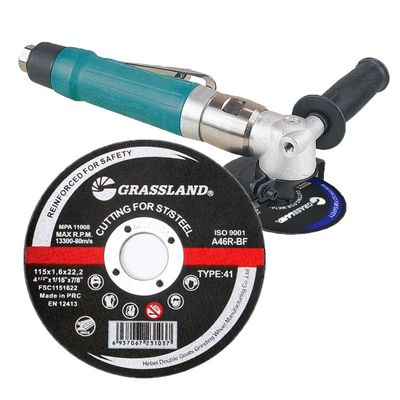 Discos de corte de aço inoxidável lisos do MPA de 4,5 polegadas 115mm