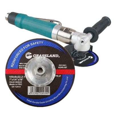Metal 7&quot; X1/4 X 7/8&quot; 5/8&quot; - 11 discos abrasivos do mandril para o moedor de ângulo