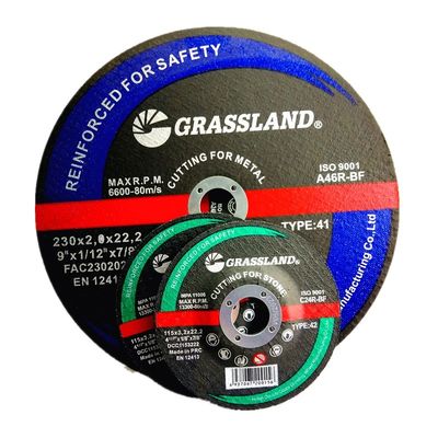 230mm MPA de 230 x de 2,5 x de 22mm moedor Cutting Discs de 9 polegadas