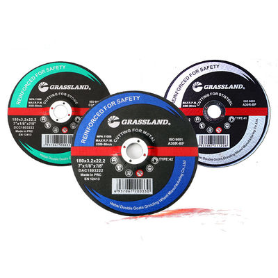 180 milímetros X 3 x 22 metal 7" X 1/8 x 7/8" roda abrasiva para o moedor de ângulo