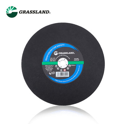 Discos de Corte em Aço Inoxidável Grassland 14" Monocristalino de Óxido de Alumínio Fundido Abrasivo Dureza R Grau 355x4.0x25.4mm Diâmetro