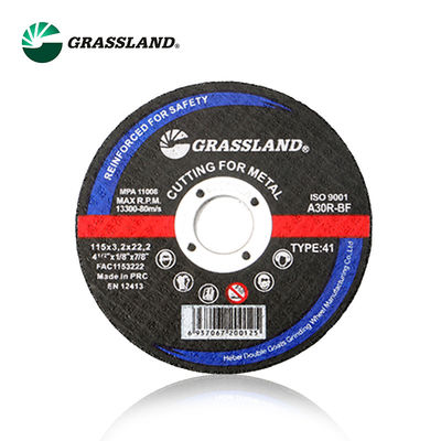 Discos de moedura abrasivos de Inox do centro deprimido de T42 115X3.0X22.2mm