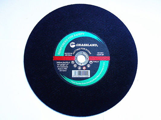 Moedor de vidro de pedra Cutting Wheel da polegada 355X4mm da pastagem 14