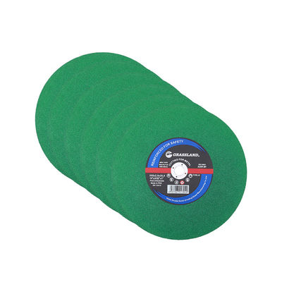 Pastagem 14X3/32X1 lâminas de corte abrasivas de um verde de 1/4 de polegada