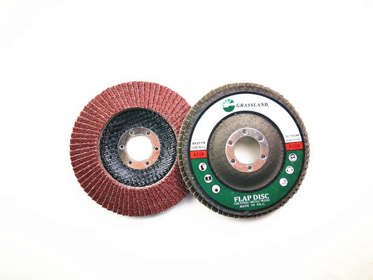 Pano 115mm 80 Grit Flap Disc Wheel do óxido T29 de alumínio