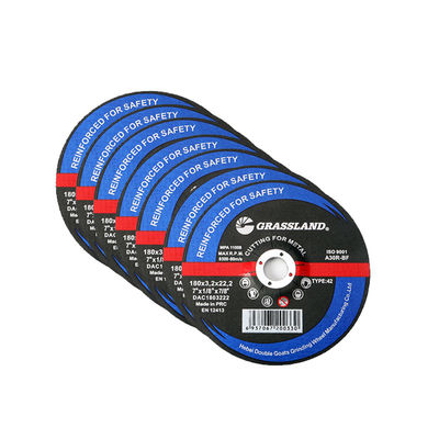7 dentro. 80m/S moedor Cut Off Wheel do metal 180mm
