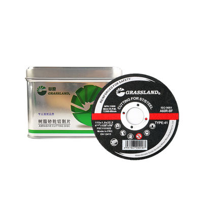 Tipo liso 4-1/2” 1mm discos de corte de aço inoxidável de 4,5 polegadas