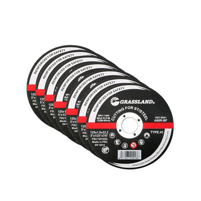125X1.2X22mm 5&quot; finamente moedor de ângulo Cutting Discs de 1mm