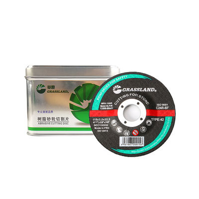 4.5 " Discos de corte de pedra com malha de fibras de vidro de vários níveis e resina para alta eficiência de corte