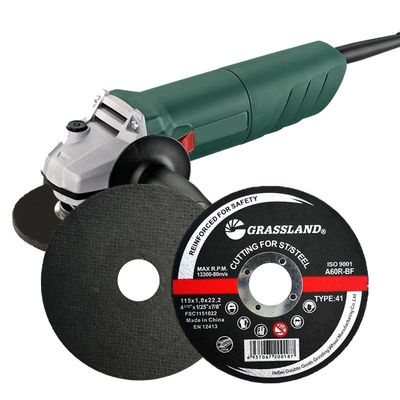 115x1mm 24 Grit Angle Grinder Wheel For que cortam o aço do metal