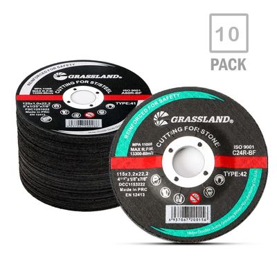 4.5 " Discos de corte de pedra com malha de fibras de vidro de vários níveis e resina para alta eficiência de corte