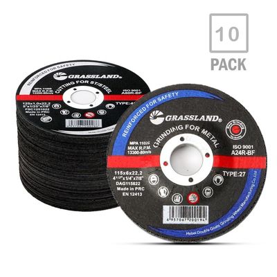 Discos de moedura do metal do EN 12413 115mm de Inox do moedor de ângulo