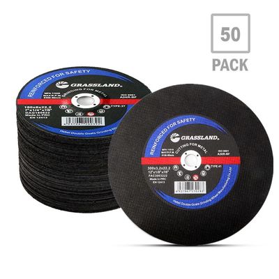 Metal reforçado do abrasivo de 60# 300mm que corta discos para a serra da costeleta
