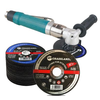 Discos de corte de aço inoxidável endurecidos eliminados 125x1x22mm