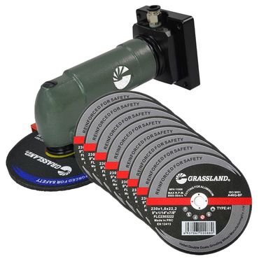 230 x 1,9 x 22.23mm óxido de alumínio de Discs Black Abrasive do moedor de ângulo de 9 polegadas