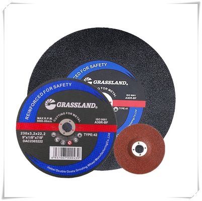 moedor de ângulo de aço inoxidável Blade do MPA 30grit de 100x3.2x16mm