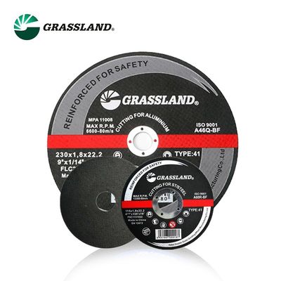 4 polegadas 60 Grit Aluminium Oxide Abrasive Cut fora da roda
