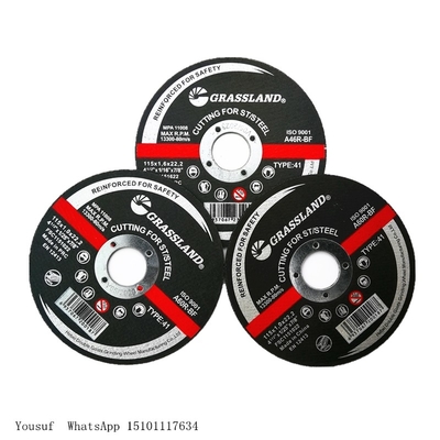 Polegada de corte de aço inoxidável X .045&quot; de 4,5 discos 4-1/2 da polegada 60# X 7/8&quot;