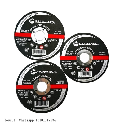 moedor de ângulo Discs For Metal de 4,5&quot; de 115x1x22.2mm 4 1/2
