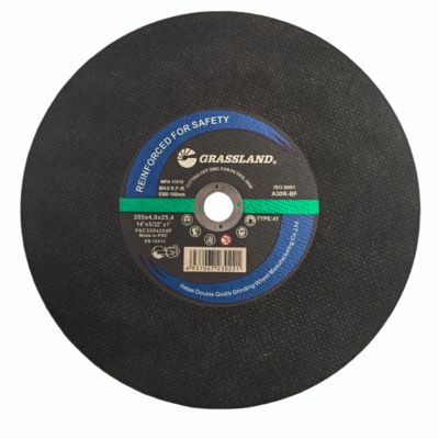 Discos de Corte em Aço Inoxidável Grassland 14